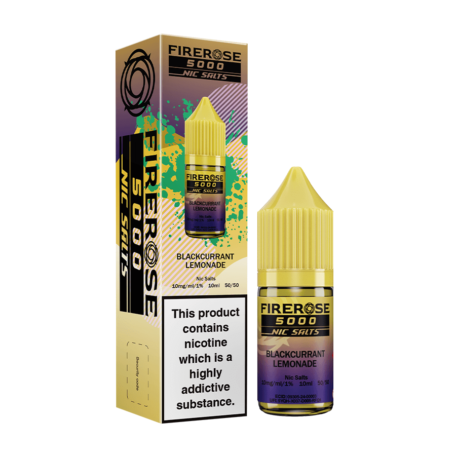 Blackcurrant Lemonade Firerose Vape Juice