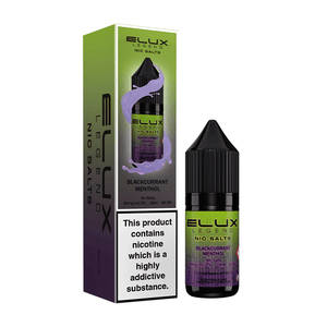 Blackcurrant Menthol Elux Legend Vape Juice